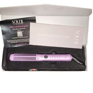 SOLEIL Purple Heated Styling Brush